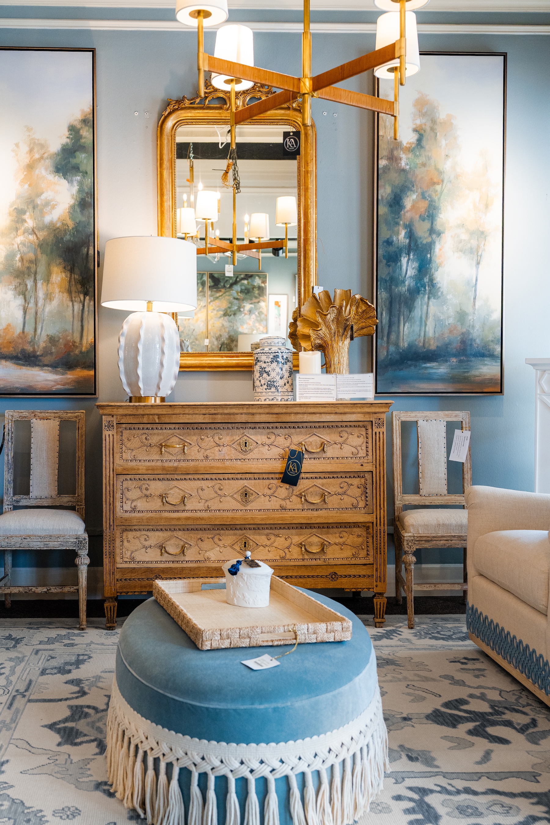 Blue Room Vignette